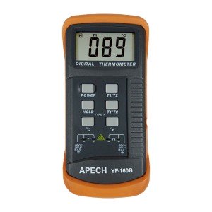 Thiết bị đo nhiệt độ tiếp xúc APECH YF-160B (2 KÊNH)