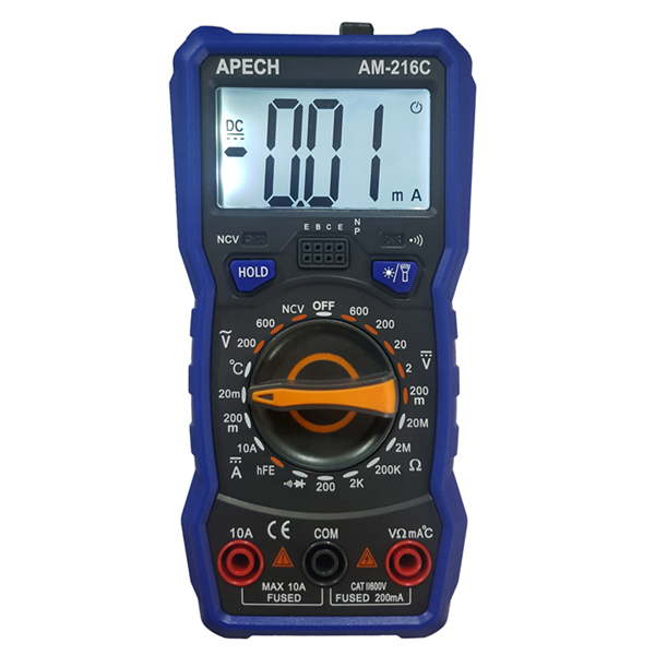 Đồng hồ vạn năng điện tử APECH AM-216C